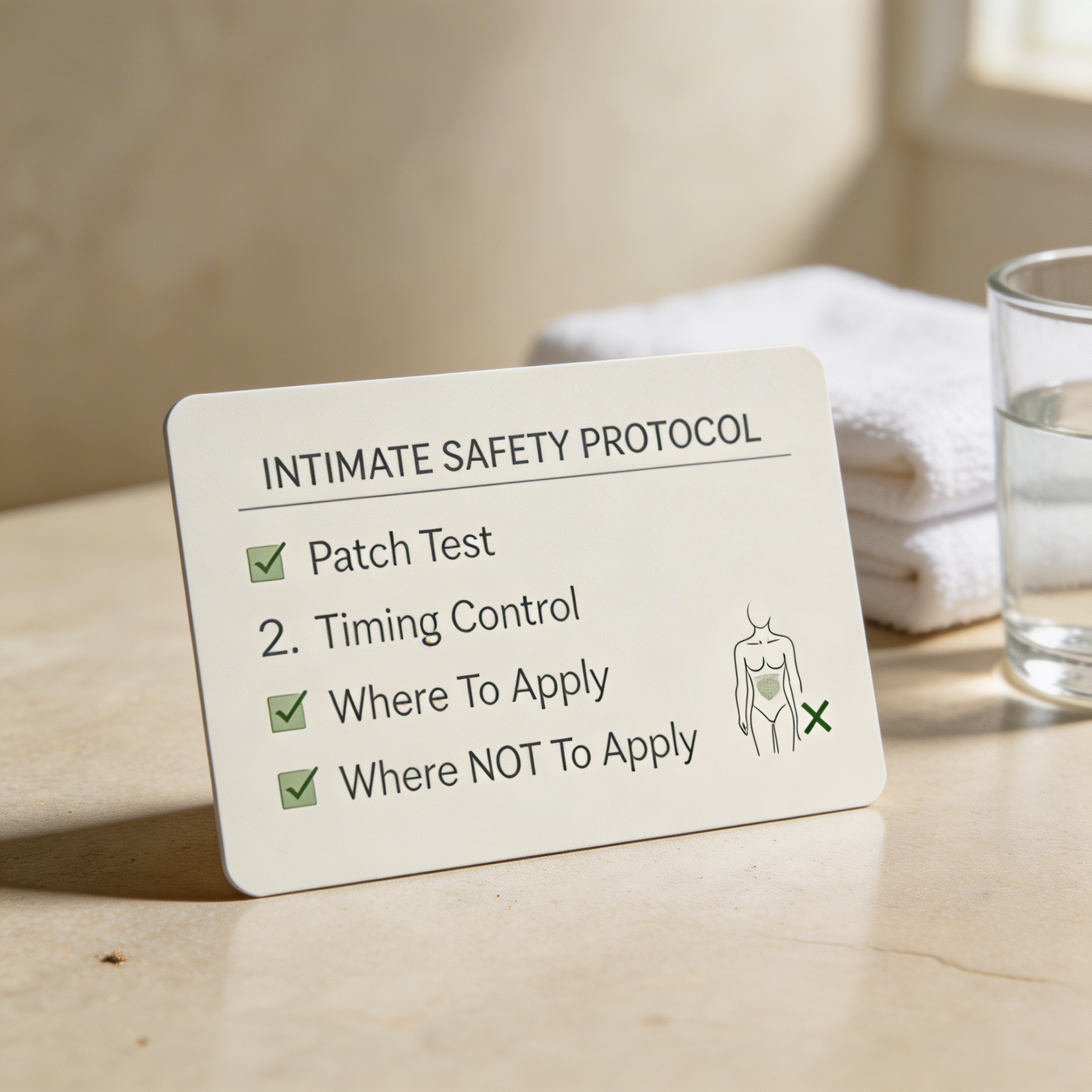 Intimate Safety Protocol Card